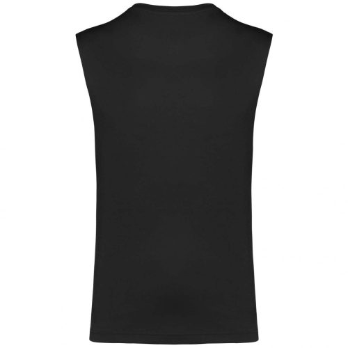 Kariban ECO-FRIENDLY MEN SLEEVELESS PÓLÓ Black