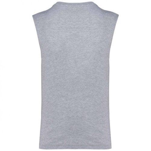 Kariban ECO-FRIENDLY MEN SLEEVELESS PÓLÓ Oxford Grey