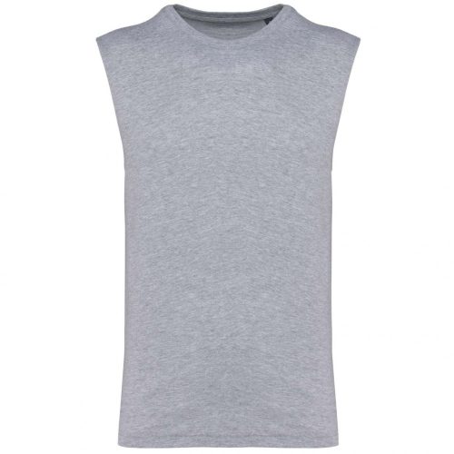 Kariban Eco-Friendly Men Sleeveless Póló Oxford Grey
