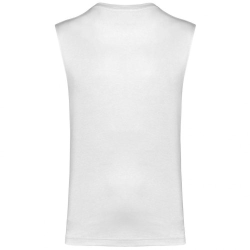 Kariban ECO-FRIENDLY MEN SLEEVELESS PÓLÓ White