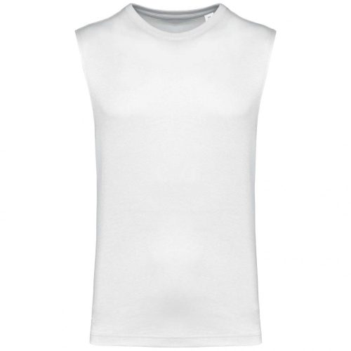 Kariban Eco-Friendly Men Sleeveless Póló White
