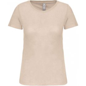 Kariban Bio150Ic Férfi Környakú Póló Light Sand