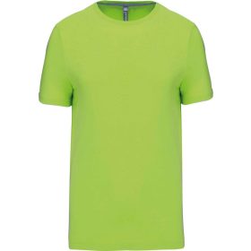 Kariban Férfi Rövid Ujjú Környakú Póló Lime