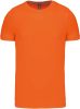 Kariban Férfi Rövid Ujjú Környakú Póló Orange