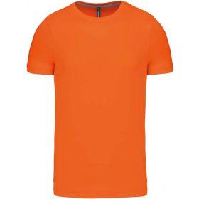 Kariban Férfi Rövid Ujjú Környakú Póló Orange