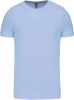 Kariban Férfi Rövid Ujjú Környakú Póló Sky Blue