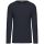 Kariban Férfi Hosszú Ujjú Környakú Póló Navy