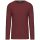 Kariban Férfi Hosszú Ujjú Környakú Póló Wine