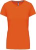 Kariban Női Rövid Ujjú Környakú Póló Orange