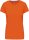 Kariban Női Rövid Ujjú Környakú Póló Orange