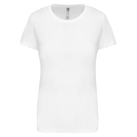 Kariban Női Rövid Ujjú Környakú Póló White