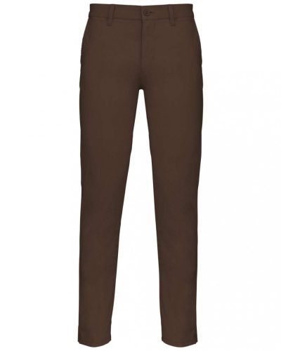 Kariban  MEN'S CHINO TROUSERS Chocolate