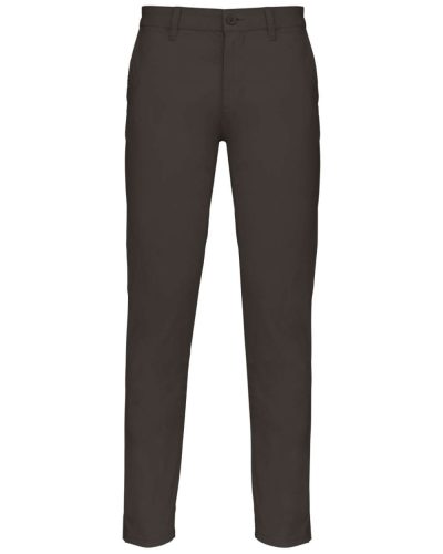 Kariban MEN'S CHINO TROUSERS Dark Grey