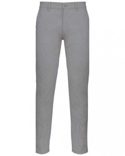 Kariban MEN'S CHINO TROUSERS Fine Grey