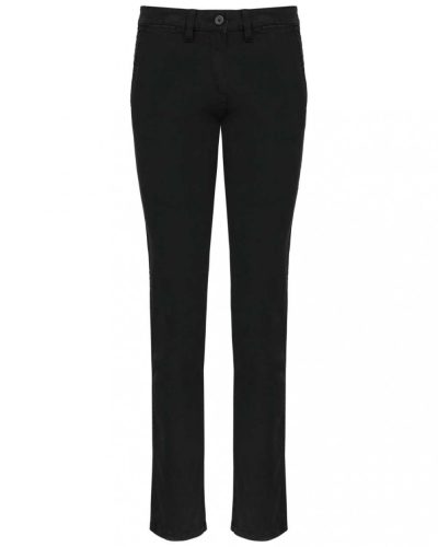 Kariban LADIES' CHINO TROUSERS Black