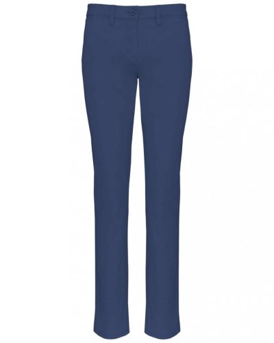 Kariban  LADIES' CHINO TROUSERS Deep Blue