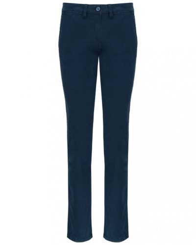 Kariban LADIES' CHINO TROUSERS Dark Navy