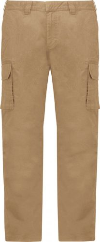 Kariban  MEN'S MULTIPOCKET TROUSERS Camel