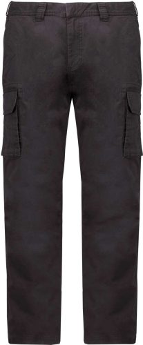 Kariban  MEN'S MULTIPOCKET TROUSERS Dark Grey