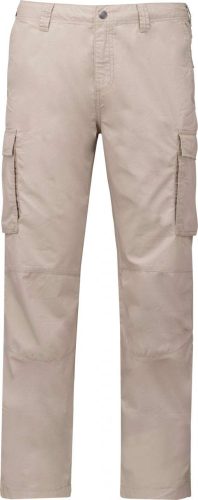 Kariban  MEN'S LIGHTWEIGHT MULTIPOCKET TROUSERS Beige