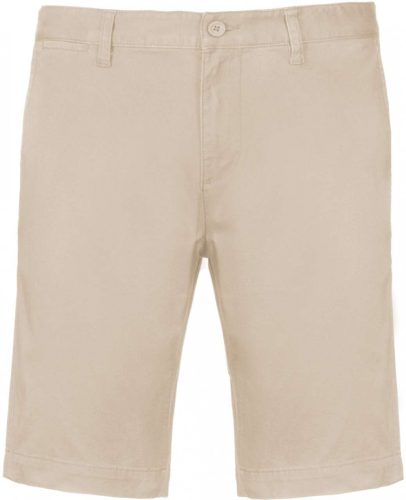 Kariban MEN'S CHINO BERMUDA SHORTS Beige