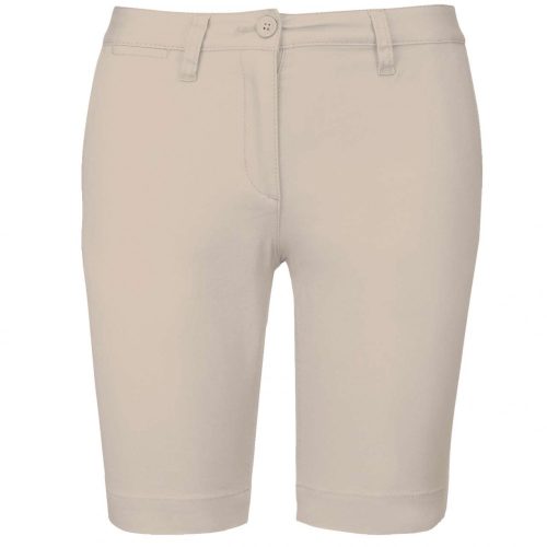 Kariban  LADIES' CHINO BERMUDA SHORTS Beige