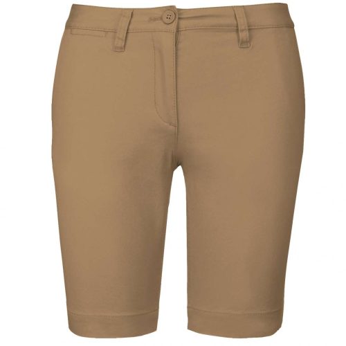 Kariban LADIES' CHINO BERMUDA SHORTS Camel