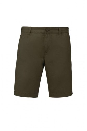 Kariban  MEN'S WASHED EFFECT BERMUDA SHORTS Washed Light Khaki