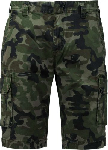 Kariban  MEN'S MULTIPOCKET BERMUDA SHORTS Olive Camouflage