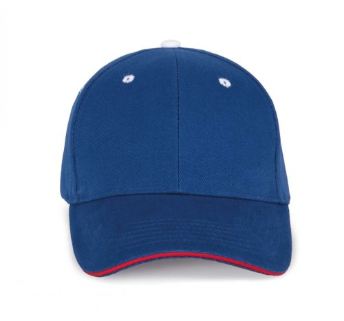 K-UP ORLANDO - 6 paneles baseball sapka Royal Blue/Red/White