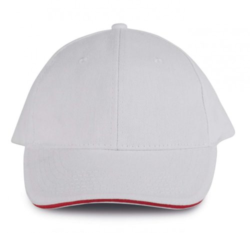 K-UP ORLANDO - 6 paneles baseball sapka White/Red