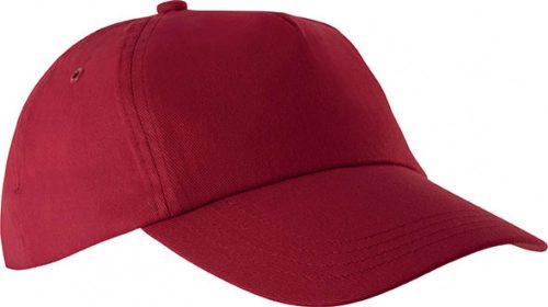 K-UP FIRST - 5 paneles baseball sapka Red