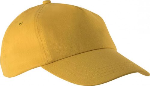 K-UP FIRST - 5 paneles baseball sapka Yellow