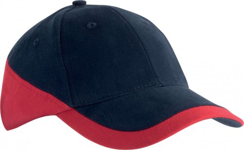 K-UP RACING - TWO-TONE 6 paneles baseball sapka Navy/White