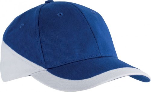 K-UP RACING - TWO-TONE 6 paneles baseball sapka Royal Blue/White