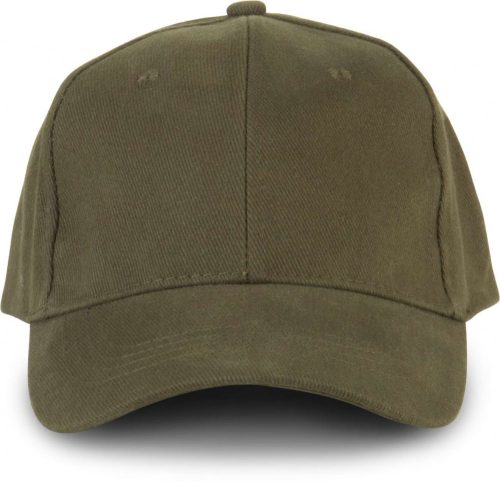 K-UP OEKOTEX CERTIFIED 6 paneles baseball sapka Khaki