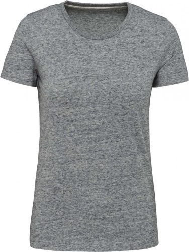 Kariban NŐI VINTAGE RÖVID UJJÚ PÓLÓ Slub Grey Heather