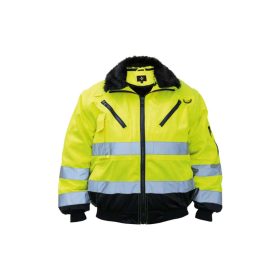 Korntex 4:1-Ben Pilóta Kabát Hi-Vis Sárga/Navy