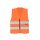 Korntex Láthatósági Mellény Cipzáros Narancs