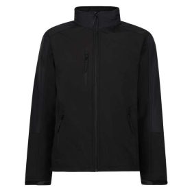   Regatta Hydroforce - 3-Rétegű Membrane Hooded Softshell Kabát Black/Black