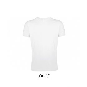   SOL'S REGENT FIT - Férfi Környakú Testhezálló Póló White