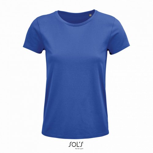 SOL'S CRUSADER NŐI - ROUND-NECK FITTED JERSEY PÓLÓ Royal Blue