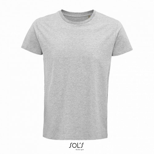 SOL'S CRUSADER FÉRFI - ROUND-NECK FITTED JERSEY PÓLÓ Grey Melange