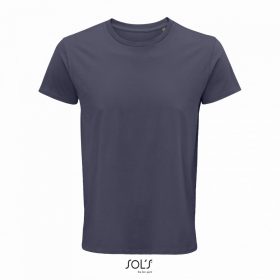   SOL'S CRUSADER FÉRFI - Round-Neck Fitted Jersey Póló Mouse Grey