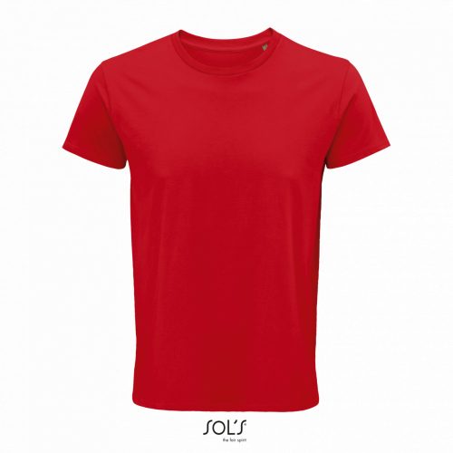 SOL'S CRUSADER FÉRFI - ROUND-NECK FITTED JERSEY PÓLÓ Red