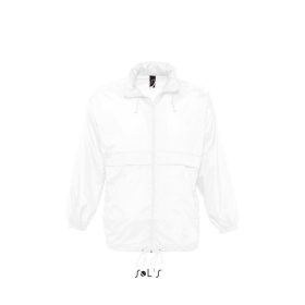 SOL'S SURF - Unisex Water Repellent Széldzseki White