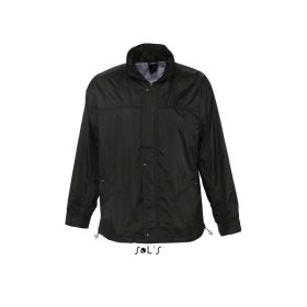   SOL'S MISTRAL - Jersey-Lined Water Repellent Széldzseki Black