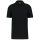 Designed To Work Férfi Short-Sleeved Contrasting Mindennapi Póló Ing Black/Orange
