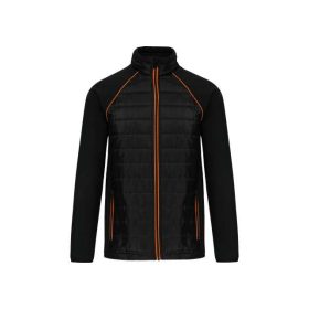 Designed To Work Unisex Hybrid Kabát Black/Orange