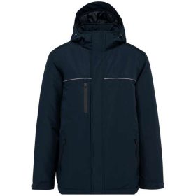 Designed To Work Uniszex Kapucnis Funkcionális Parka Navy